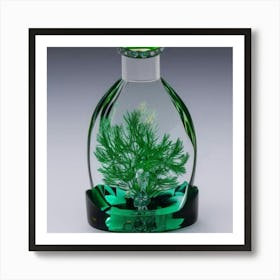 Fennel In Glass Bottle Art Print