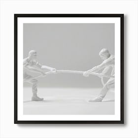 Tug Of War 1 Art Print