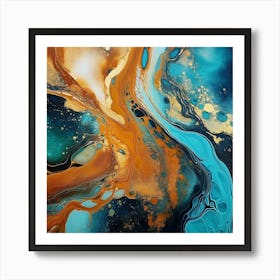 Abstract Painting 285 Art Print