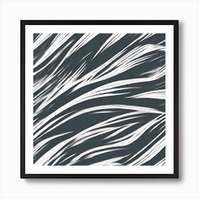 Wavy Lines 1 Art Print