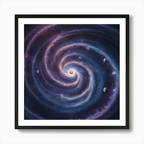 Spiral Galaxy 12 Art Print