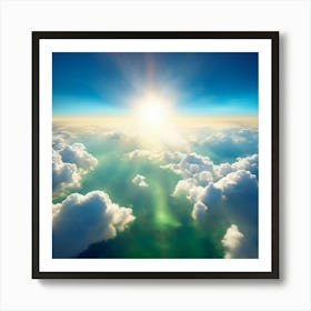 Sky And Clouds Art Print