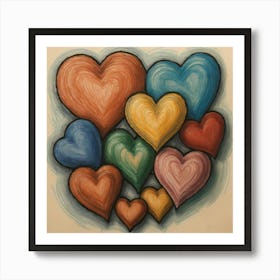 Heart Art Art Print