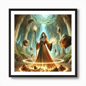 Delora Earthsong Seismic Control Art Print