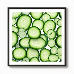 Cucumbers 4 Art Print