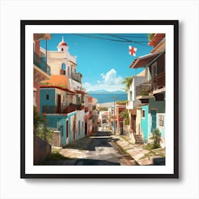 Street Scene 2 Art Print