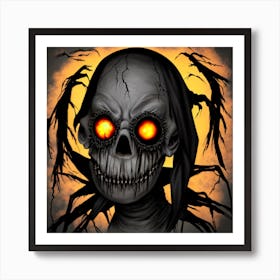 Skeleton Art Print