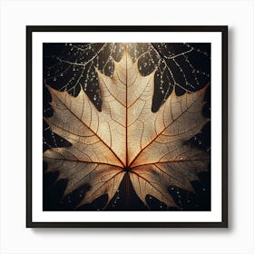 Maple Leaf 1 Art Print