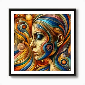 Clay Art Surreal Art Print