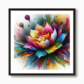 Lotus Flower 6 Art Print