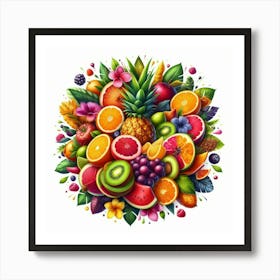 Fruit Bouquet Art Print