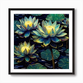 Lotus Flower 24 Art Print