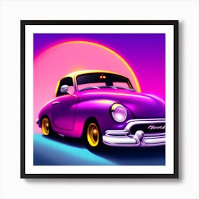 Vintage Car Art Print