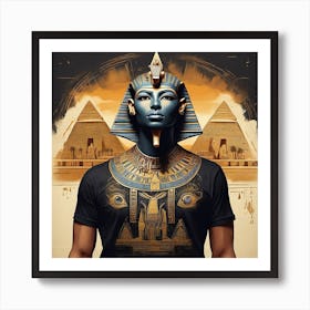 Egyptian King Art Print