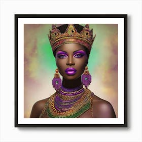 African Beauty Art Print