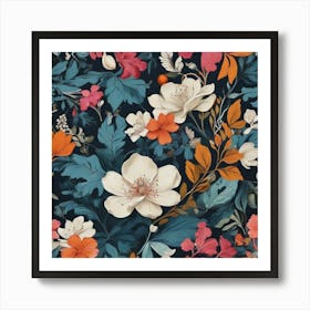 Floral Pattern Art Print