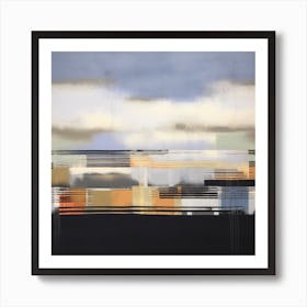 Geometric Forms Landscape 2 1 Art Print