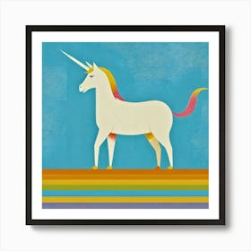 Unicorn Canvas Print Art Print