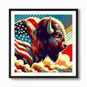 American Bison Art Print