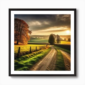 Country Road 16 Art Print