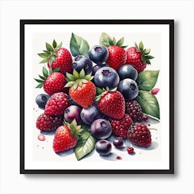 Berries 2 Art Print