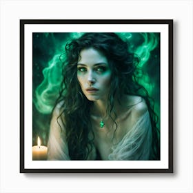 Dark Beauty 1 Art Print