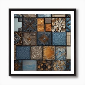 Mosaic Tile 2 Art Print