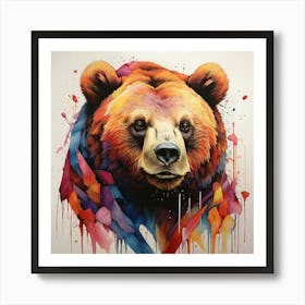 Bear Painting 1 Art Print