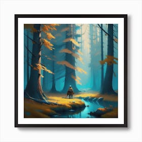 Tranquil Forest Art Print