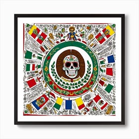 Day Of The Dead 18 Art Print