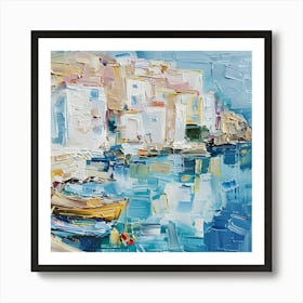 Mediterranean Village Mallorca Art Print