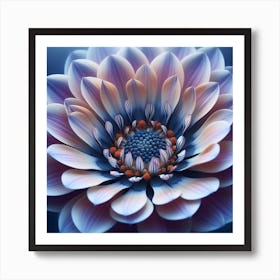 Dahlia Flower Art Print