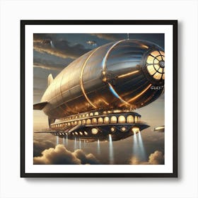 Guest Airship Art Print