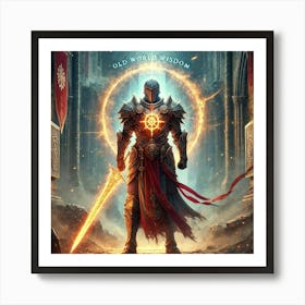 Kael Firebrand Old World Wisdom Converted New Art Print