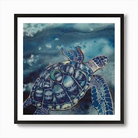 Buddha Tortoise Art Print