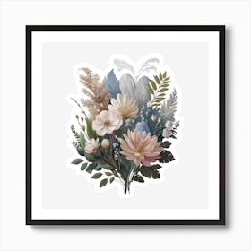 Bouquet Of Flowers 15 Art Print