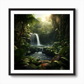 Tropical Rainforest Art Print