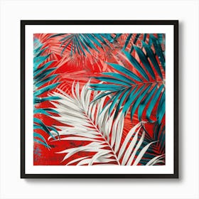 Tropical Leaves 73 Art Print