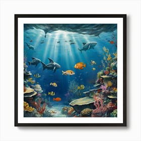 Under The Sea Art Print