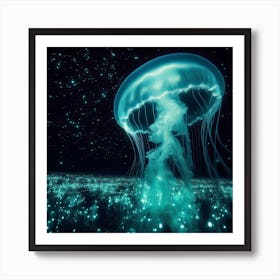 Jelly Fish 3 Art Print