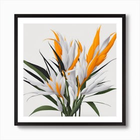 Bird Of Paradise myluckycharm Art Print