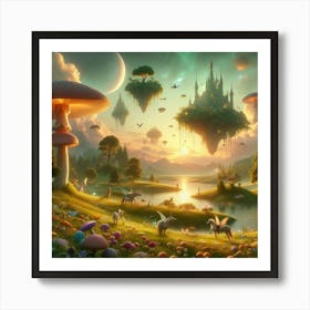 Fairy Land Art Print