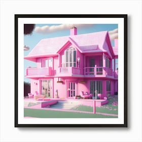 Barbie Dream House (566) Art Print