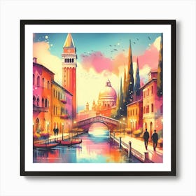 Venice Painting 2 Art Print