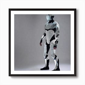 Futuristic Robot 51 Art Print