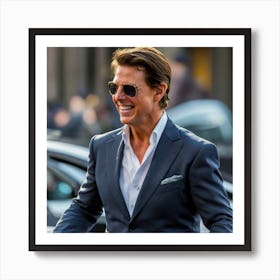 Tom Cruise 2 Art Print