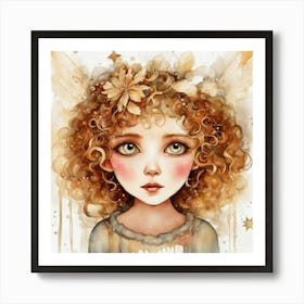 Fairy Girl Art Print