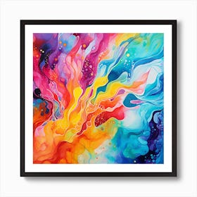 Abstract Painting 31 Art Print