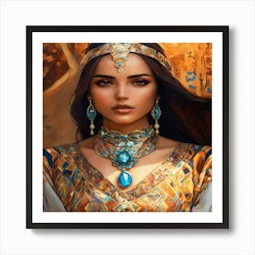 Egyptian Beauty Art Print