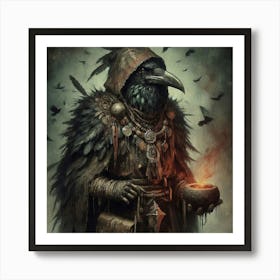 Raven 1 Art Print
